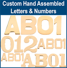 Custom Collar Letters & Numbers