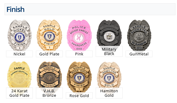 Blackinton B2913 Newark, NJ Police Sunburst Shield