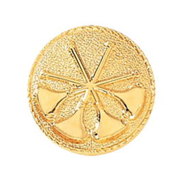 Blackinton A9169 Deputy Chief Plain Fire Seal with Four Horns