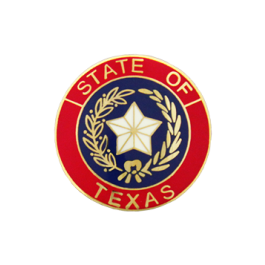Texas State Seal (Red)