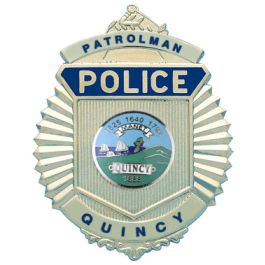 Smith & Warren Quincy Police Badge