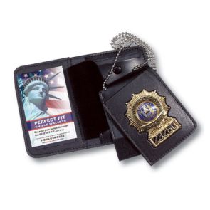 Perfect Fit 4 in 1 Single ID Badge Case & 30” Chain