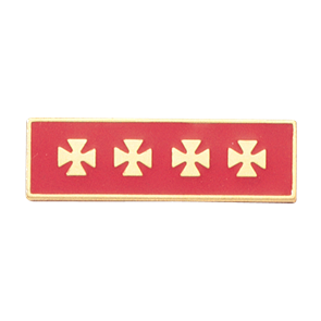 Blackinton Twenty Years of Service Firefighters Commendation Bar A10803 (3/8")