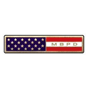 Blackinton MBPD American Flag Commendation Bar A11093