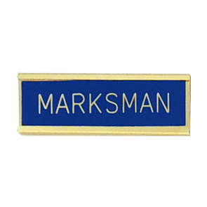 Blackinton Marksman Commendation Bar A12222 (3/8")