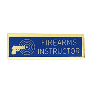 Blackinton Firearms Instructor Commendation Bar A12229 (3/8")