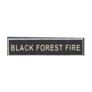 Blackinton Black Forest Fire Commendation Bar A12365 (5/16")