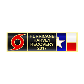Blackinton Hurricane Harvey 2017 Commendation Bar A12615 (3/8")