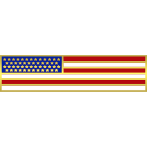 Blackinton American Flag Recognition Bar A12671