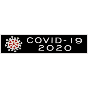 Blackinton Covid-19 2020 Commendation Bar A12826 (5/16")