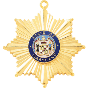 Blackinton A2084 8 Point Star Medal