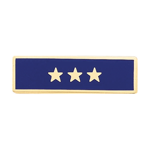 Blackinton Years of Service Recognition Bar with 3 Stars A346-C