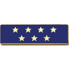 Blackinton Years of Service Recognition Bar with 7 Stars A346-H