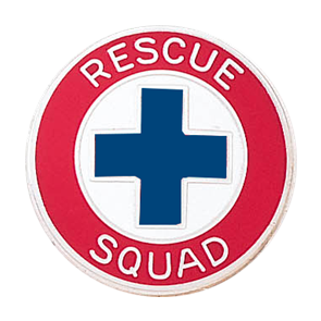 Blackinton A3948 Rescue Squad Cross (15/16")