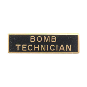 Blackinton Bomb Technician Marksmanship Bar A4560-W