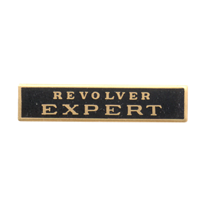 Blackinton Revolver Expert Marksmanship Bar A6136-A