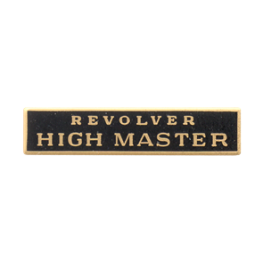 Blackinton Revolver High Master Marksmanship Bar A6136-E