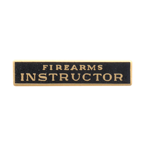 Blackinton Firearms Instructor Marksmanship Bar A6136-G (1-1/2" x 5/16")