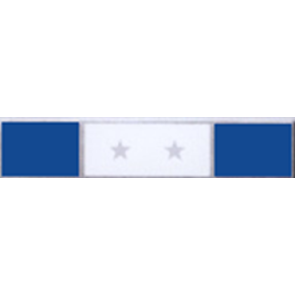 Blackinton Three Section Recognition Bar with 2 Stars A6230-AF