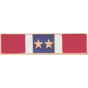 Blackinton Five Section Recognition Bar w/ 2 Stars A6267-B (5/16")