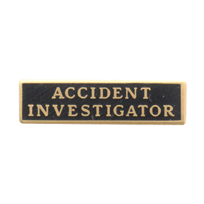Blackinton Accident Investigator Marksmanship Bar A6836-E