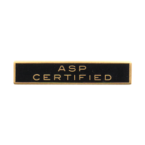 Blackinton ASP Certified Marksmanship Bar A7049-D