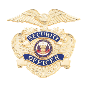 Blackinton A7121 Security Officer Cap Badge