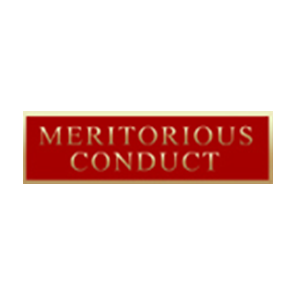 Blackinton Meritorious Conduct Commendation Bar A7140-Q (3/8")