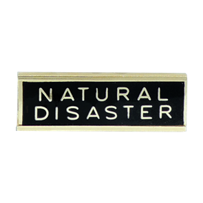 Blackinton Natural Disaster Commendation Bar A7140-ZZ (3/8")