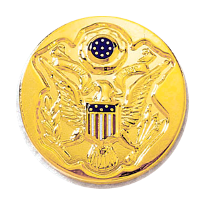 Blackinton A7240 Circular U.S. Coat of Arms Seal (15/16")