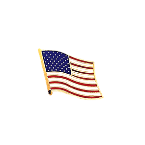 Blackinton American Flag Lapel Pin A7311-LP (Individual)