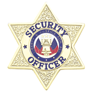 Blackinton A7317 Security Officer Badge