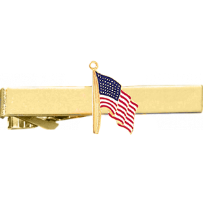 Blackinton American Flag Tie Clasp A738-TC