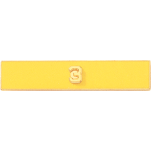 Blackinton One Section Applied Figure Recognition Bar A7425-A