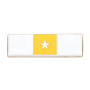 Blackinton Three Section Commendation Bar with Star A7922 (3/8")