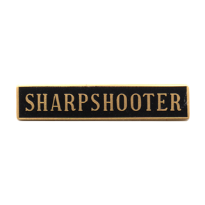 Blackinton Sharpshooter Marksmanship Bar A8496-B (1-1/2" x 5/16")