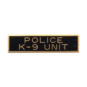 Blackinton Police K-9 Unit Marksmanship Bar A9187-B (1-1/2" x 3/8")