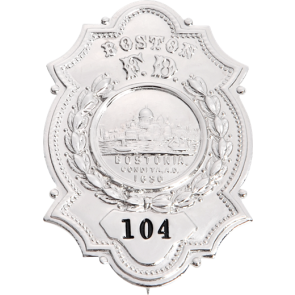 Blackinton B1152 Boston Fire Department Badge