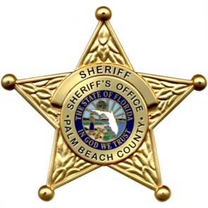 Blackinton B3098 Florida Custom Badge with Circular Panel