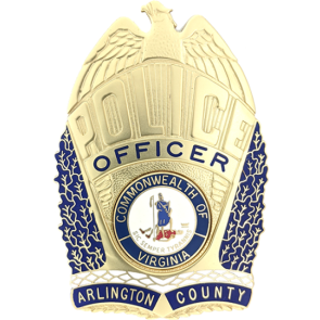 Blackinton BC1063 Arlington County Badge