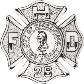 Blackinton Hackensack Fire Dept. Maltese Cross Badge C11941