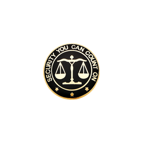Smith & Warren Scales of Justice Seal C998BKM (Individual)