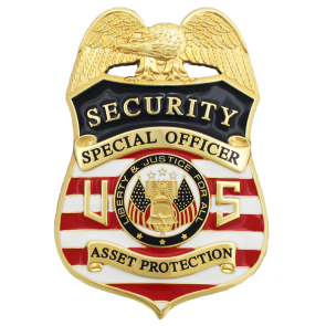 Security Special Officer Asset Protection Badge