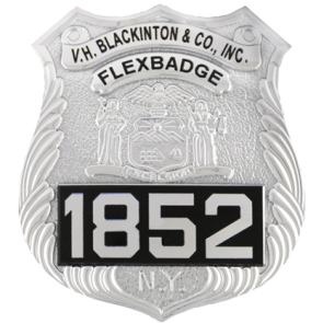 Blackinton FlexBadge Model FLX1455 New York