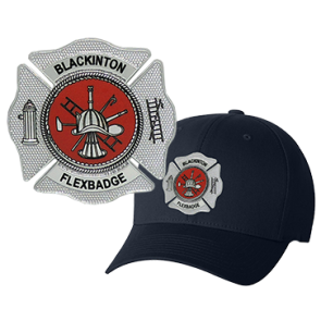 Blackinton FlexBadge Model FLX484 w/ Hat