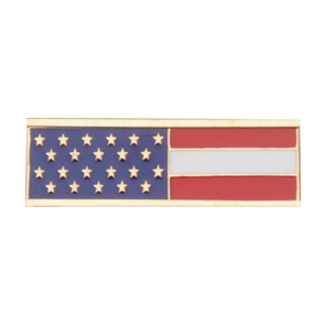 Blackinton J201 American Flag Commendation Bar (Gold)