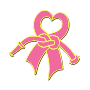 Blackinton J281 Breast Cancer Awareness Pin - Knotted Fire Hose (Individual)