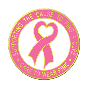 Blackinton Breast Cancer Awareness Seal Pin J283 (Individual)