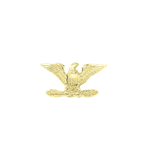 Blackinton J67 Small Colonel Eagles - GOLD (Pair)