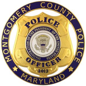 Montgomery County Police Presidential Inauguration Badge
